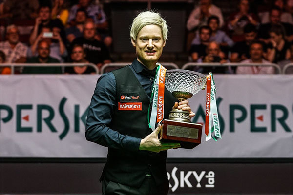 Нил Робертсон – победитель Riga Masters 2018