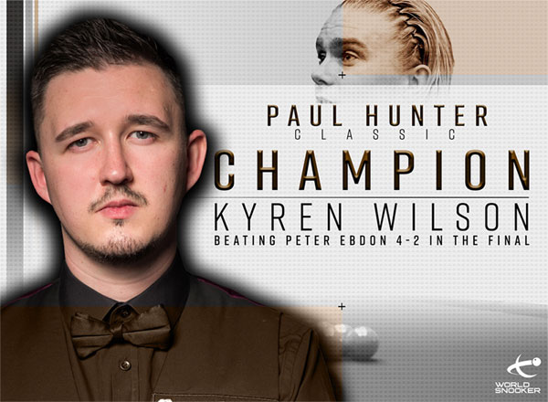Кайрен Уилсон – победитель Paul Hunter Classic 2018