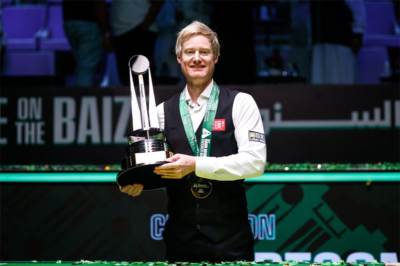 Нил Робертсон – победитель Saudi Arabia Masters 2025